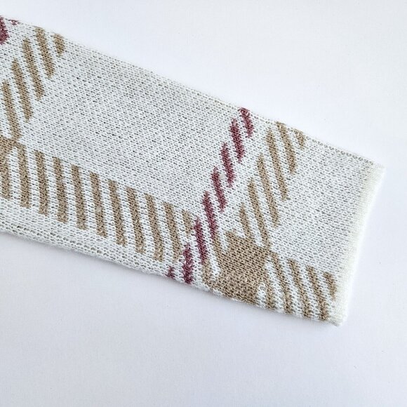 Adrienne Vittadini Cardigan Open Front Sweater Womens Checkered Brand New w/ Tag - Picture 5 of 5